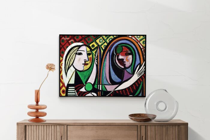 Akoestisch Schilderij Picasso Meisje voor een spiegel 1932 Rechthoek Horizontaal Template 50 70 Horizontaal OM 19 2 scaled 1