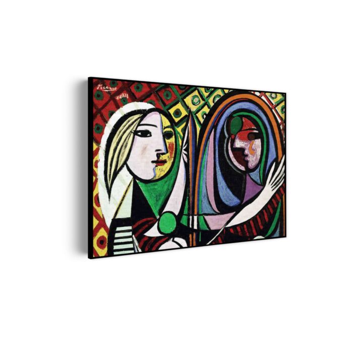 Akoestisch Schilderij Picasso Meisje voor een spiegel 1932 Rechthoek Horizontaal Template 50 70 Horizontaal OM 19 scaled 1