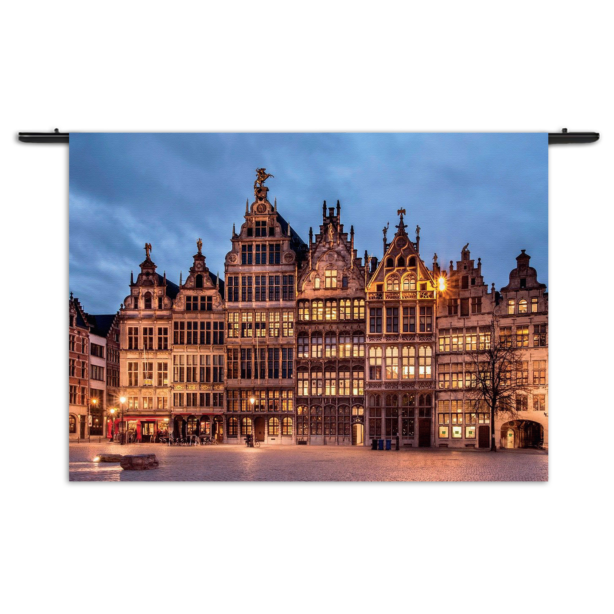 Wandkleed Grote Markt Antwerpen Rechthoek Horizontaal Template 50 70 Horizontaal Steden 101 1 1