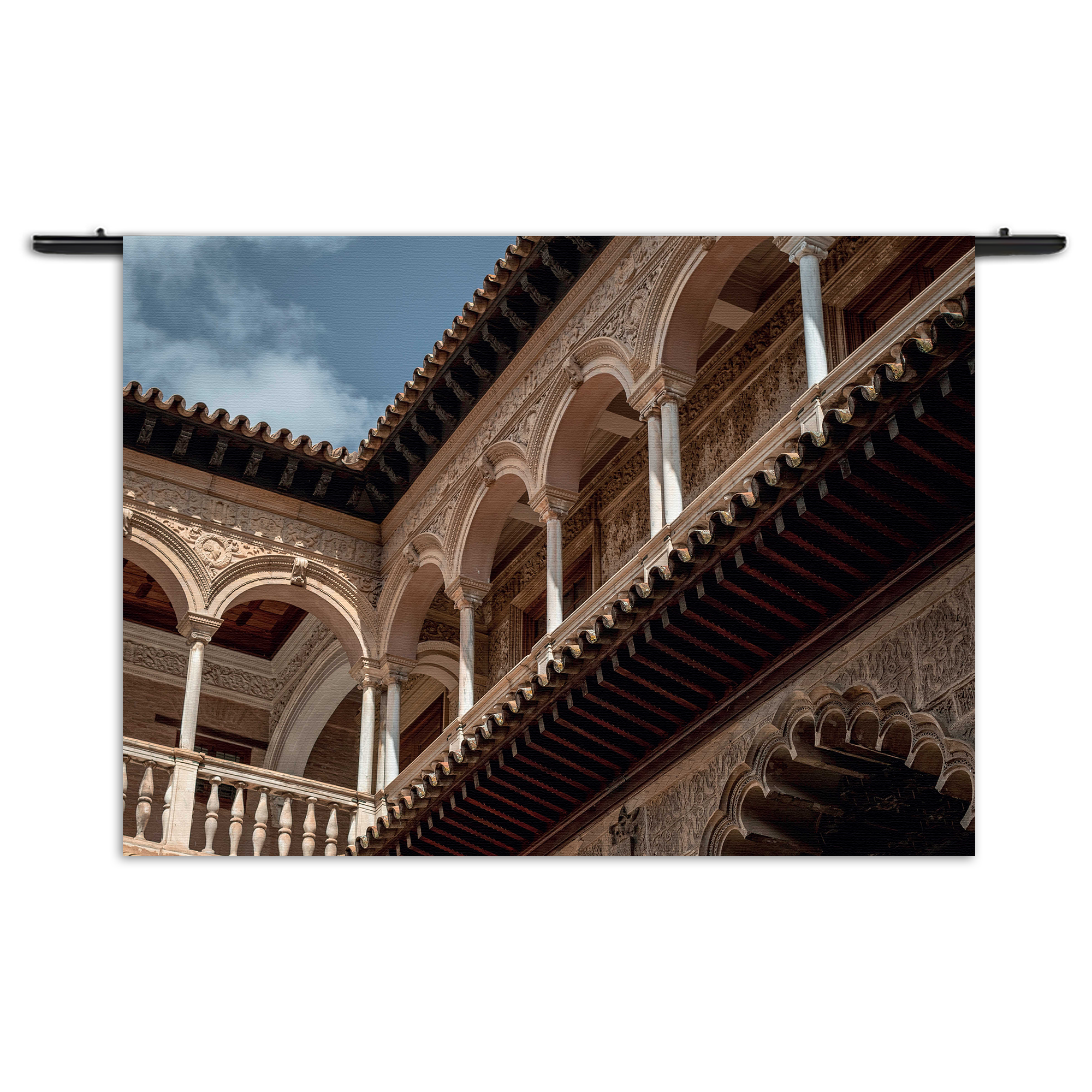 Wandkleed Koninklijk Paleis van Sevilla Rechthoek Horizontaal Template 50 70 Horizontaal Steden 15 1 1