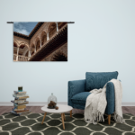 Wandkleed Koninklijk Paleis van Sevilla Rechthoek Horizontaal Template 50 70 Horizontaal Steden 15 2 1