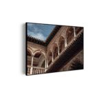 Akoestisch Schilderij Koninklijk Paleis van Sevilla Rechthoek Horizontaal Template 50 70 Horizontaal Steden 15 scaled 1