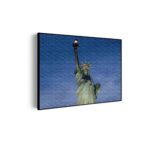 Akoestisch Schilderij Vrijheidsbeeld New York Donker 02 Rechthoek Horizontaal Template 50 70 Horizontaal Steden 19 scaled 1