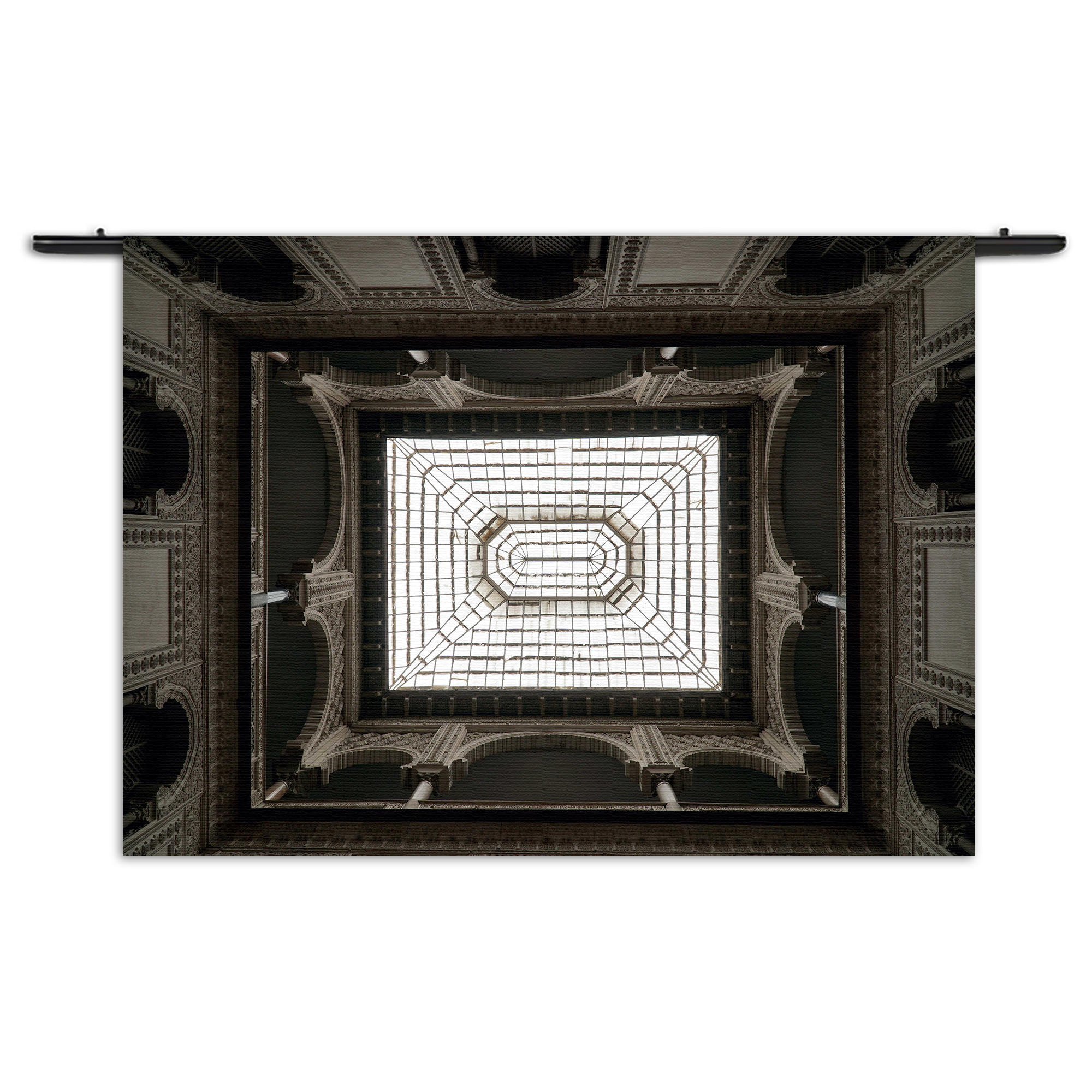 Wandkleed Koninklijk Paleis van Sevilla Dak Rechthoek Horizontaal Template 50 70 Horizontaal Steden 20 1 1