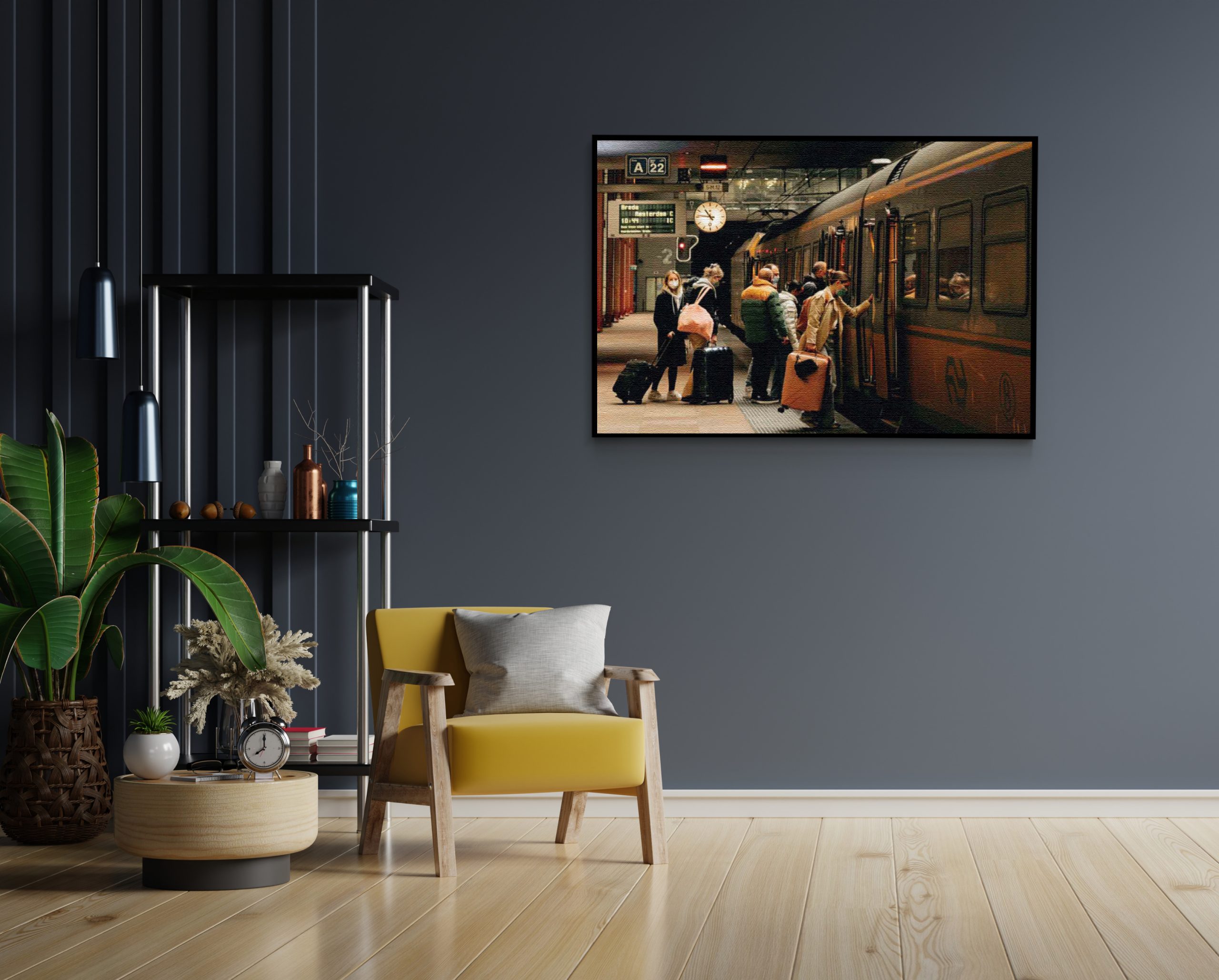 Akoestisch Schilderij Station Nederland NS Old School Rechthoek Horizontaal Template 50 70 Horizontaal Steden 22 1 scaled 1