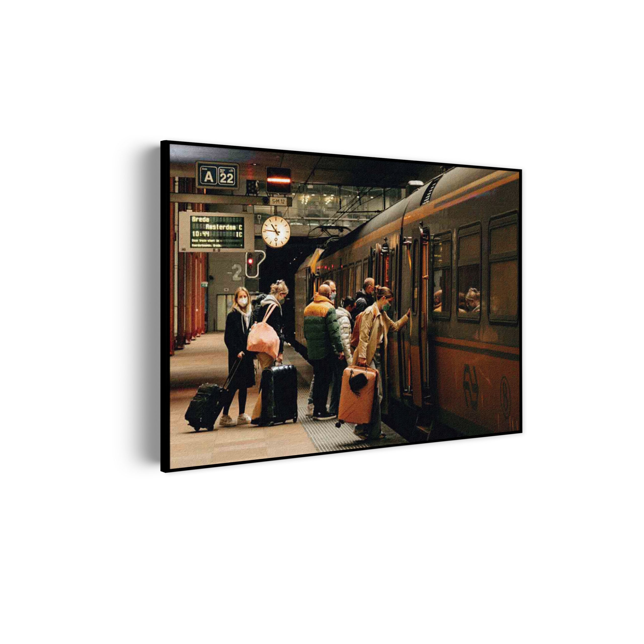 Akoestisch Schilderij Station Nederland NS Old School Rechthoek Horizontaal Template 50 70 Horizontaal Steden 22 scaled 1