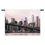 Wandkleed Brooklyn Bridge New York Rechthoek Horizontaal Template 50 70 Horizontaal Steden 24 1 1
