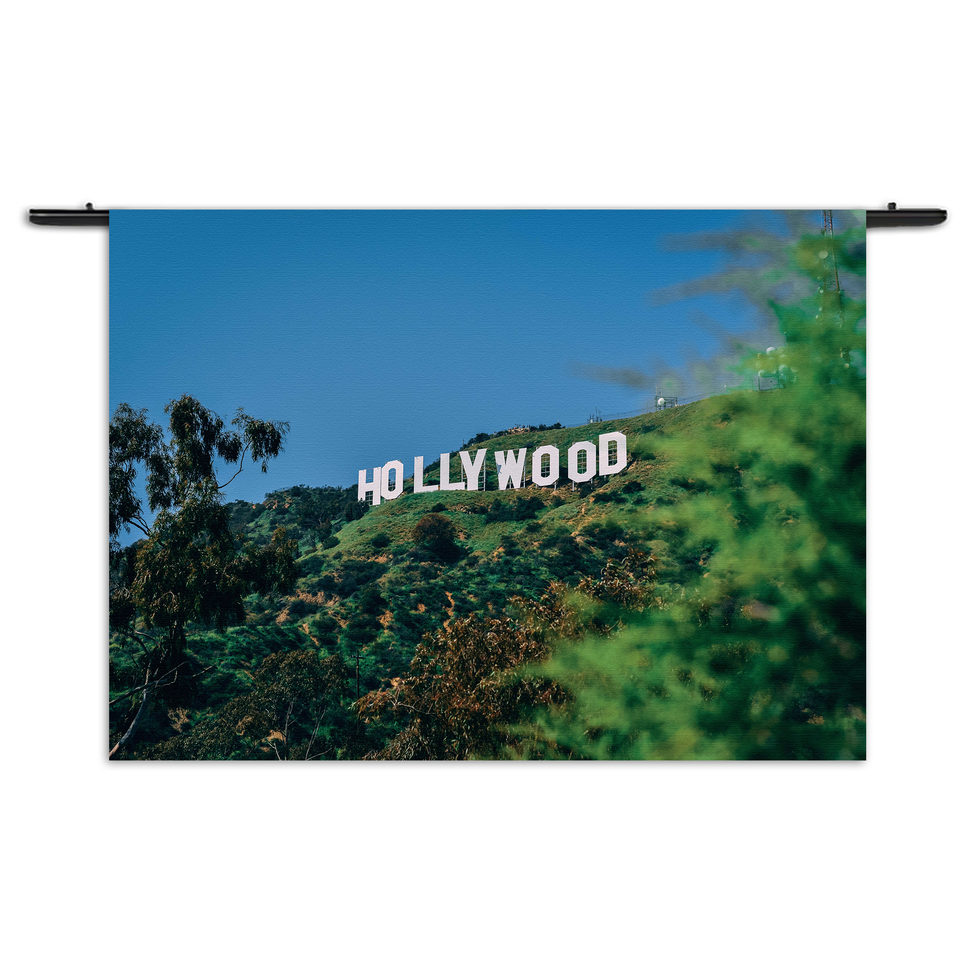 Wandkleed Hollywood Letters Rechthoek Horizontaal Template 50 70 Horizontaal Steden 40 1 1