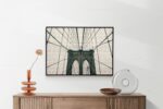 Akoestisch Schilderij Brooklyn Bridge New York City Rechthoek Horizontaal Template 50 70 Horizontaal Steden 41 2 scaled 1