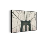 Akoestisch Schilderij Brooklyn Bridge New York City Rechthoek Horizontaal Template 50 70 Horizontaal Steden 41 scaled 1