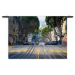 Wandkleed San Francisco Tram Rechthoek Horizontaal Template 50 70 Horizontaal Steden 44 1 1