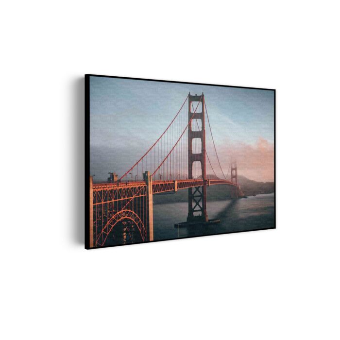Akoestisch Schilderij Golden Gate Bridge San Francisco Rechthoek Horizontaal Template 50 70 Horizontaal Steden 49 scaled 1
