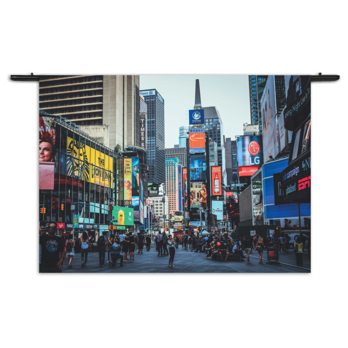 Wandkleed Times Square New York Rechthoek Horizontaal Template 50 70 Horizontaal Steden 51 1 1