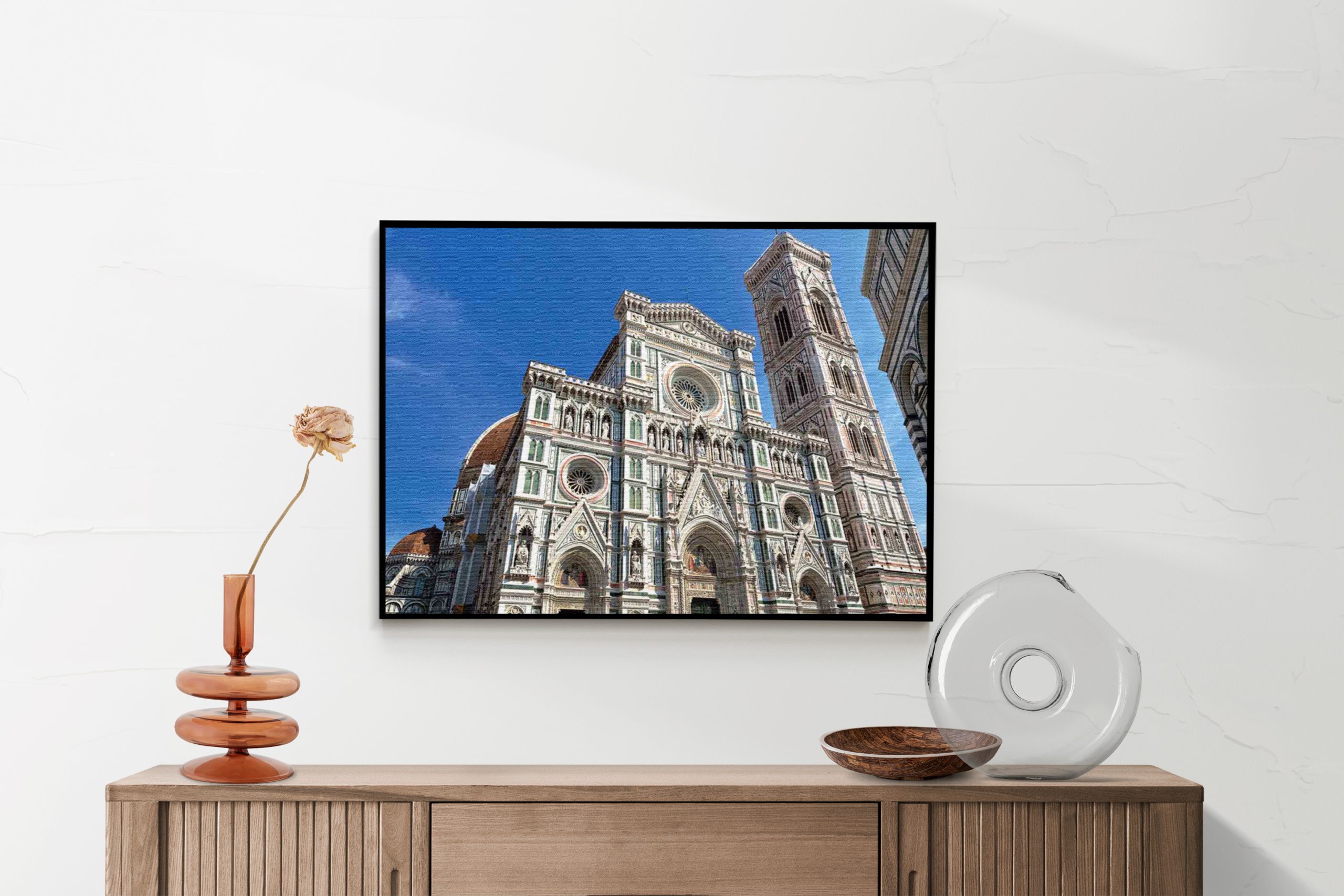 Akoestisch Schilderij De Kathedraal Van Florence Duomo Vooraanzicht Rechthoek Horizontaal Template 50 70 Horizontaal Steden 62 2 scaled 1