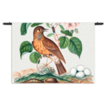 Wandkleed Prent Natuur Vogel en Bloemen 01 Rechthoek Horizontaal Template 50 70 Horizontaal Vintage 1 1 1