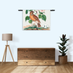 Wandkleed Prent Natuur Vogel en Bloemen 01 Rechthoek Horizontaal Template 50 70 Horizontaal Vintage 1 3 1