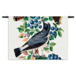 Wandkleed Prent Natuur Vogel en Bloemen 06 Rechthoek Horizontaal Template 50 70 Horizontaal Vintage 6 1 1