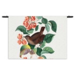 Wandkleed Prent Natuur Vogel en Bloemen 08 Rechthoek Horizontaal Template 50 70 Horizontaal Vintage 8 1 1