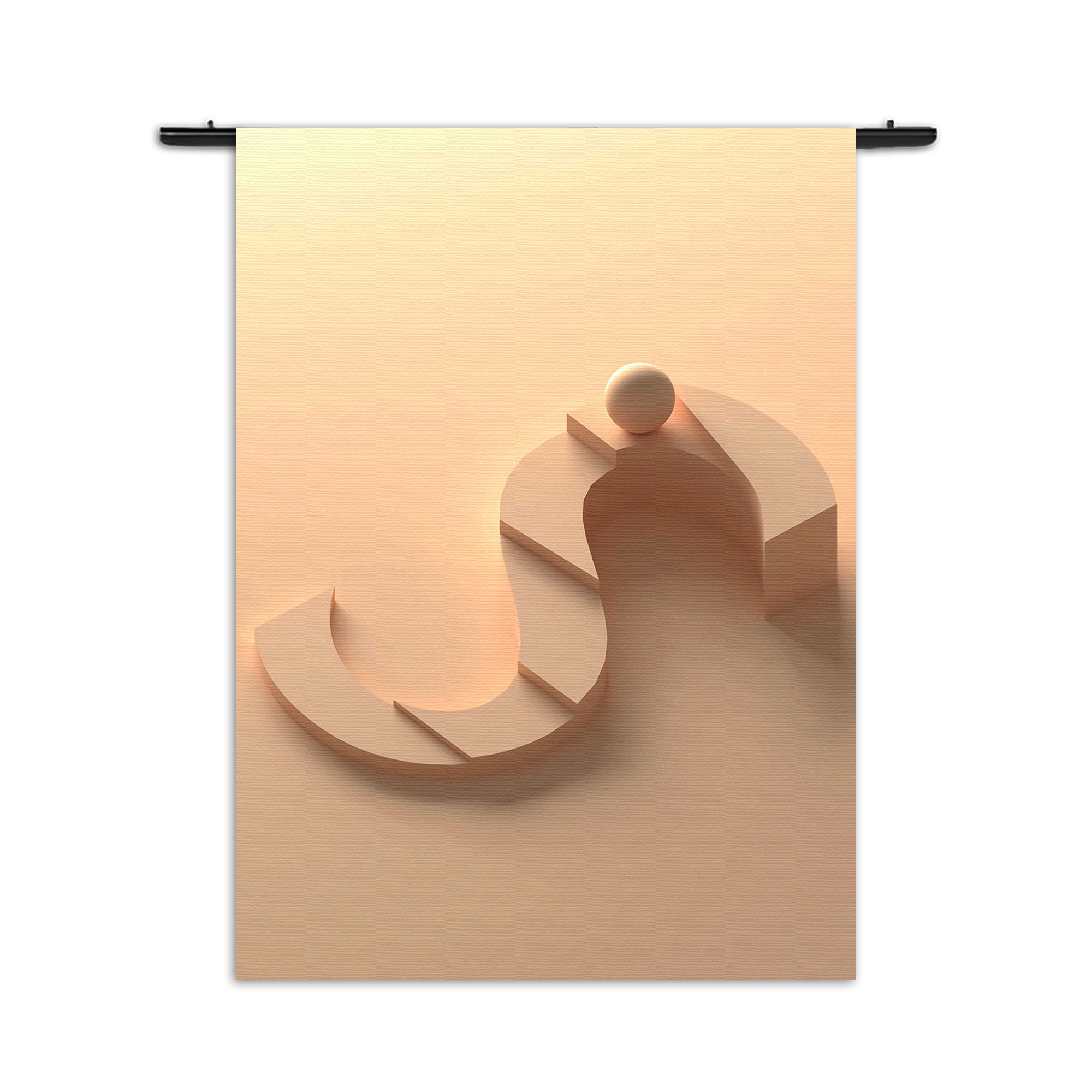 Template_50-70_Verticaal_Abstract_12-3 Wandkleed Letter S Rechthoek Verticaal