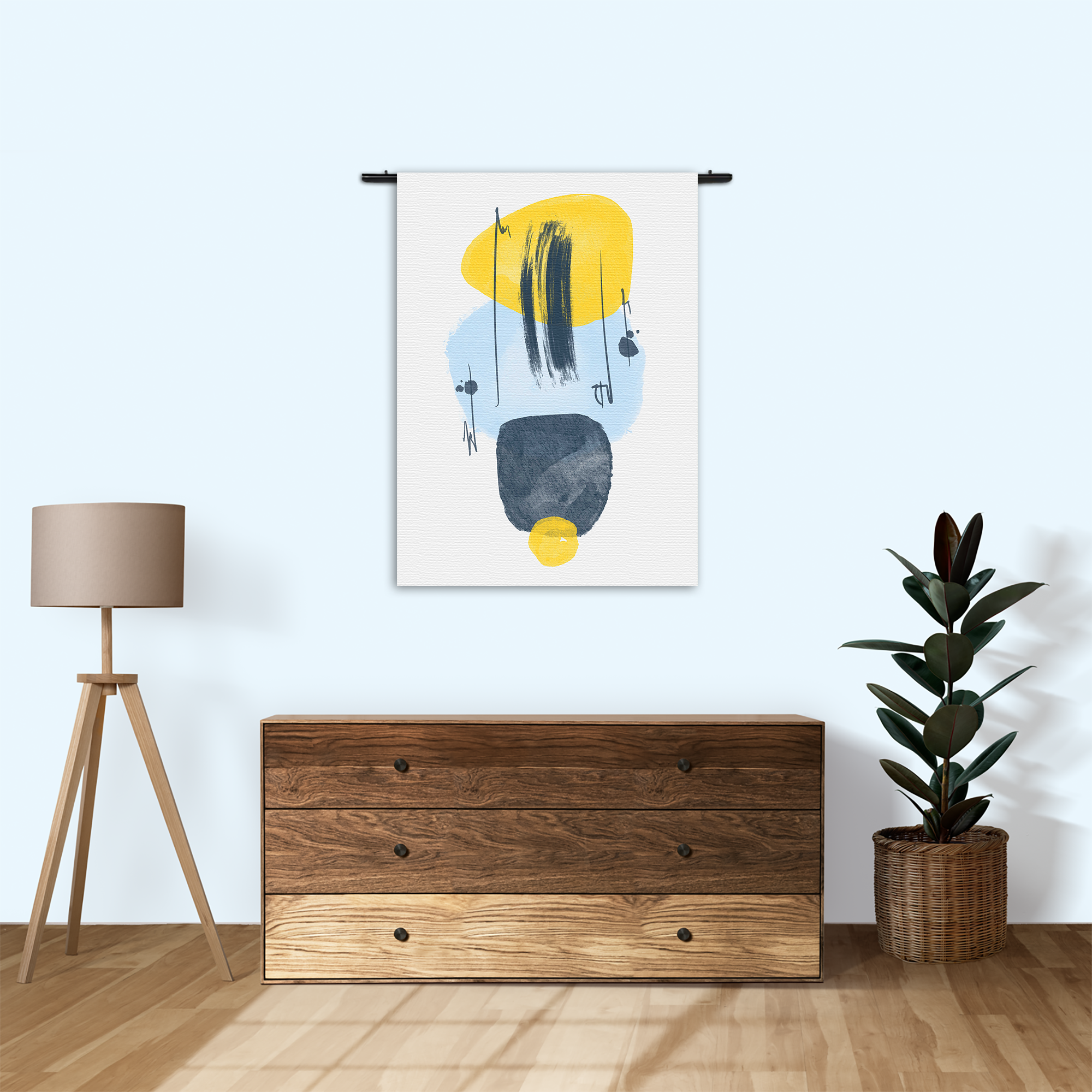 Template_50-70_Verticaal_Abstract_22-1 Wandkleed Scandinavisch patroon Rechthoek Verticaal Template 50 70 Verticaal Abstract 22 1