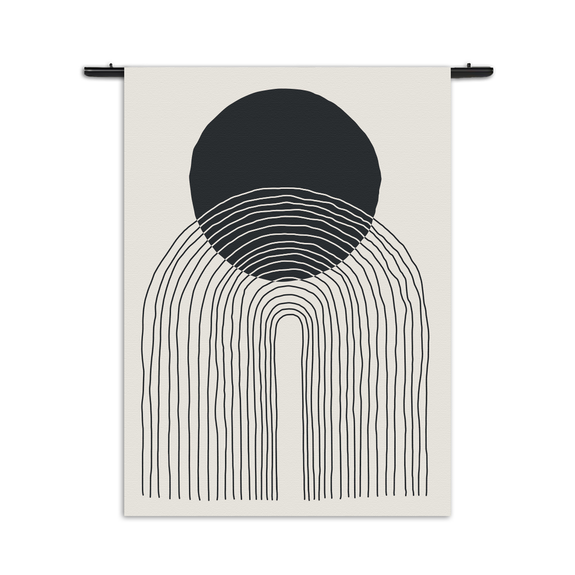 Wandkleed De Innerlijke Rust 01 Rechthoek Verticaal