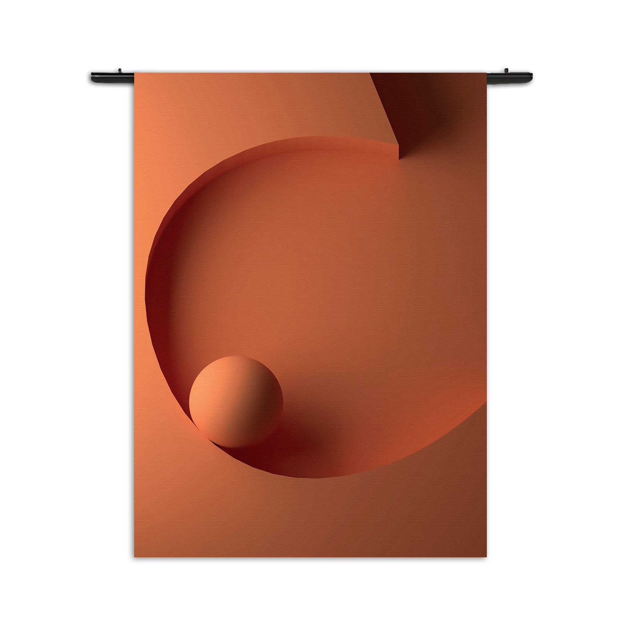 Wandkleed Letter C Rechthoek Verticaal