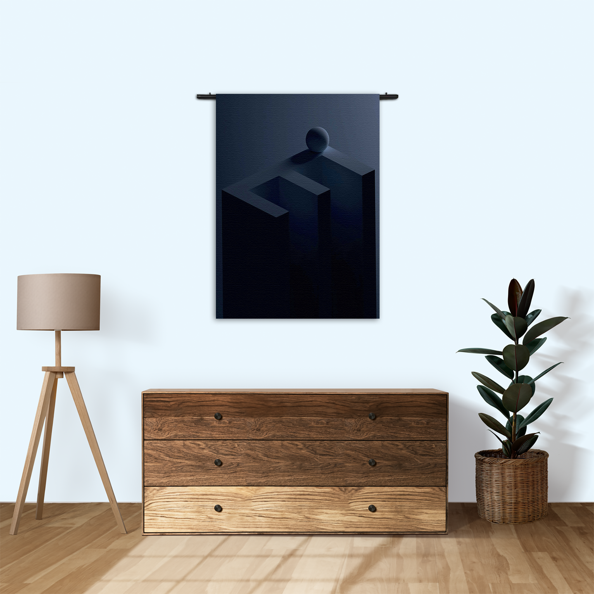 Wandkleed Letter E Rechthoek Verticaal Template 50 70 Verticaal Abstract 58 1