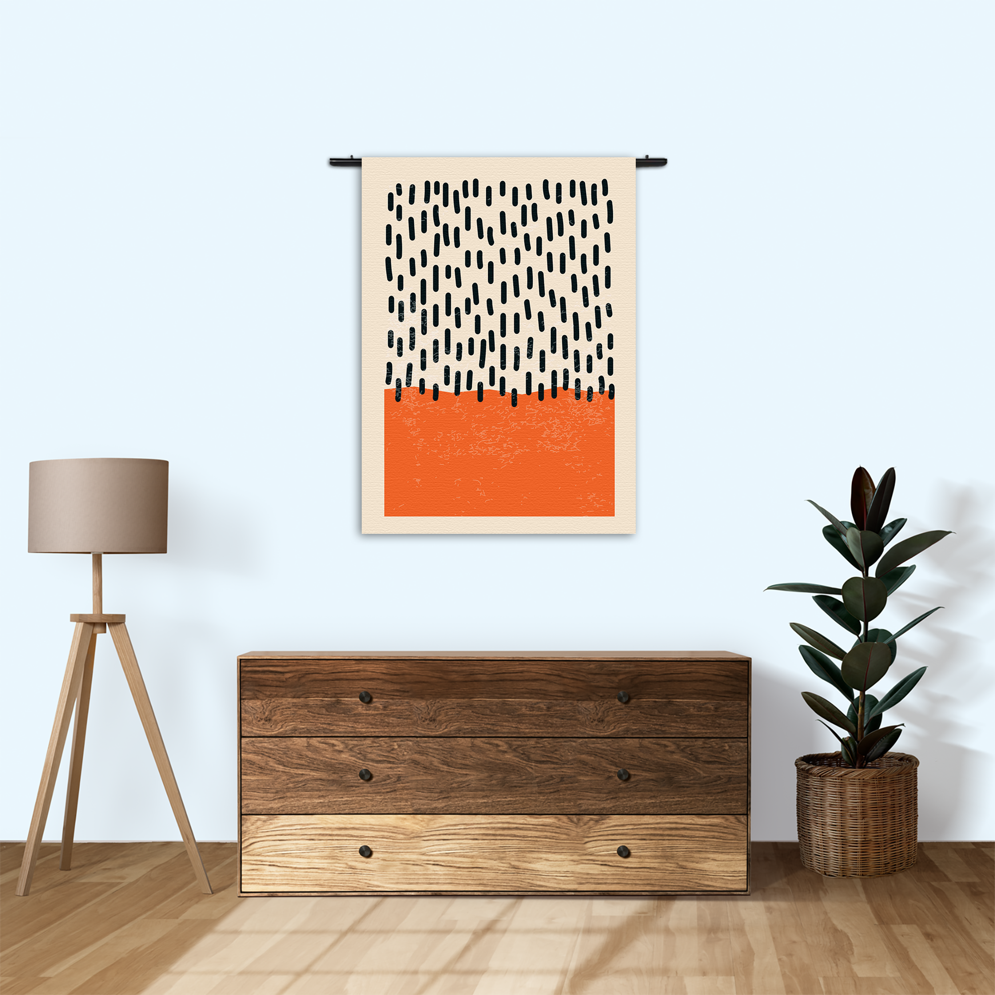 Template_50-70_Verticaal_Abstract_60-1 Wandkleed Scandinavisch Oranje Rechthoek Verticaal Template 50 70 Verticaal Abstract 60 1