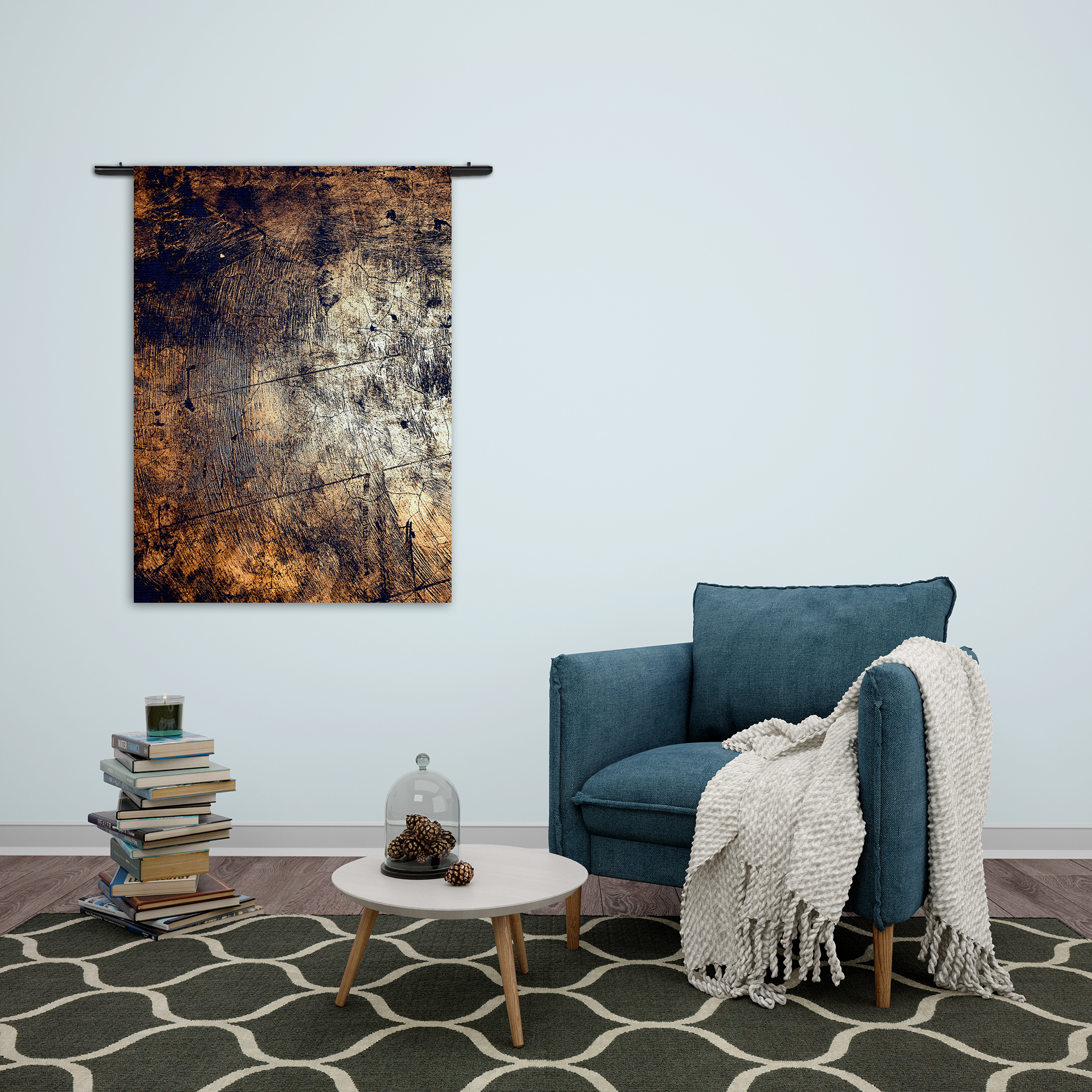 Template_50-70_Verticaal_Abstract_94-2 Wandkleed Boomstam - Boomschors - Hout Patroon Rechthoek Verticaal Template 50 70 Verticaal Abstract 94 2