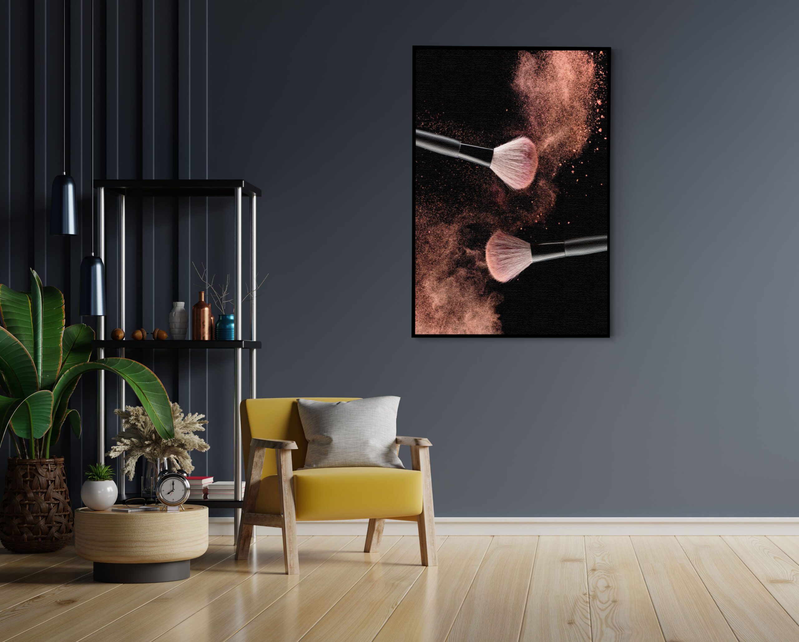 Akoestisch Schilderij Make up Poederkwast Naturel Rechthoek Verticaal Template 50 70 Verticaal Beauty 2 4 scaled 1