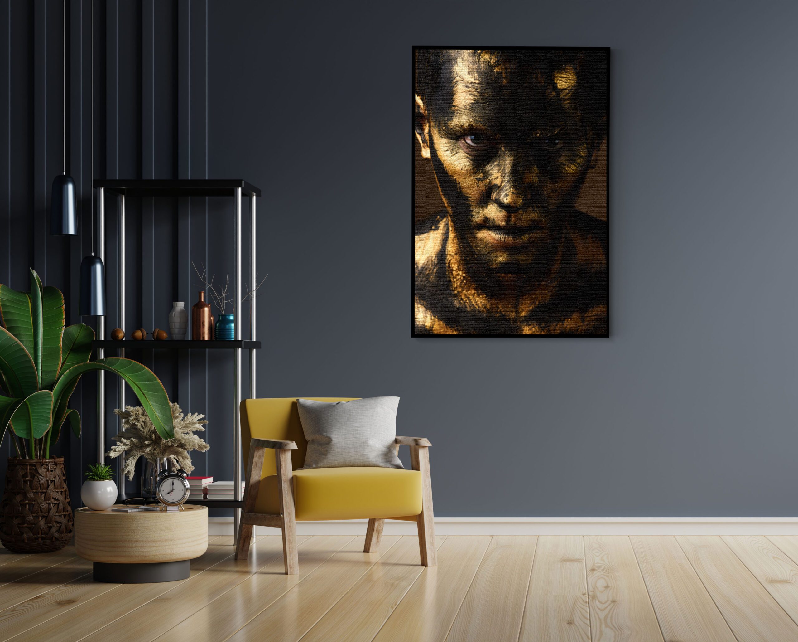 Akoestisch Schilderij Golden Men Rechthoek Verticaal Template 50 70 Verticaal Beauty 9 4 scaled 1