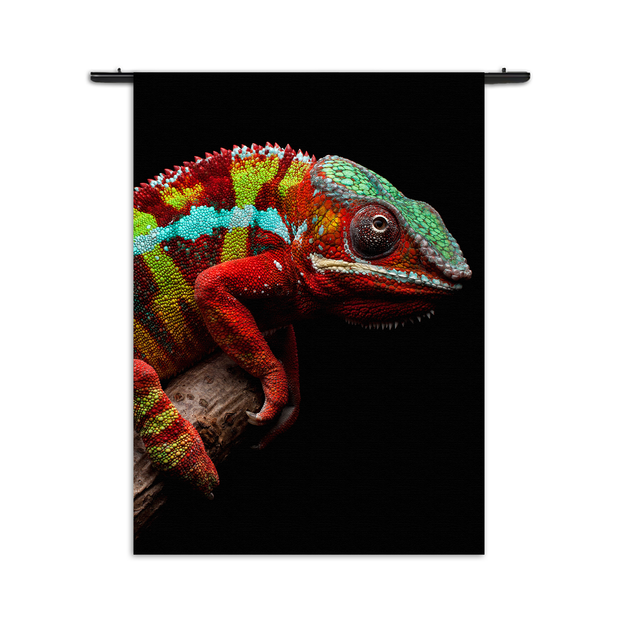 Wandkleed De Kameleon Rechthoek Verticaal