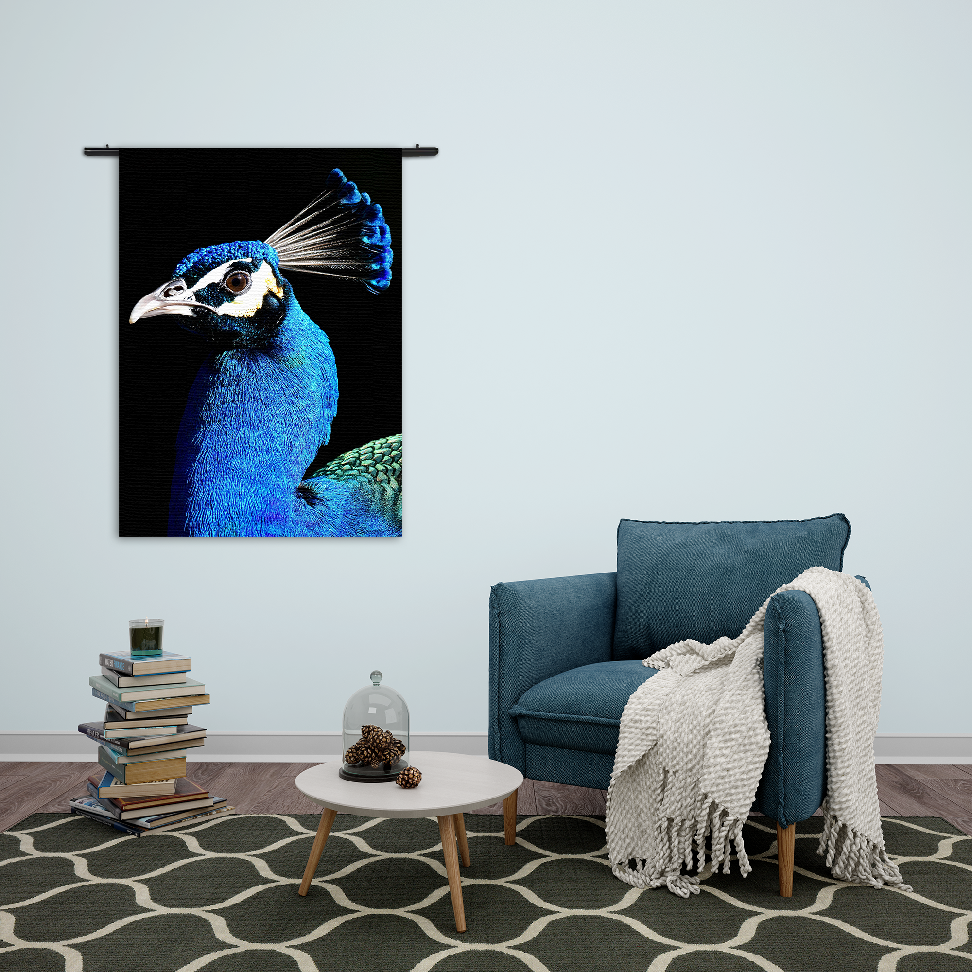 Wandkleed De Pauw Rechthoek Verticaal Template 50 70 Verticaal Dieren 48 2