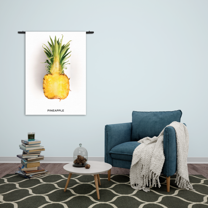 Wandkleed Pineapple Doorsnee 01 Rechthoek Verticaal Template 50 70 Verticaal Eten En Drinken 11 2