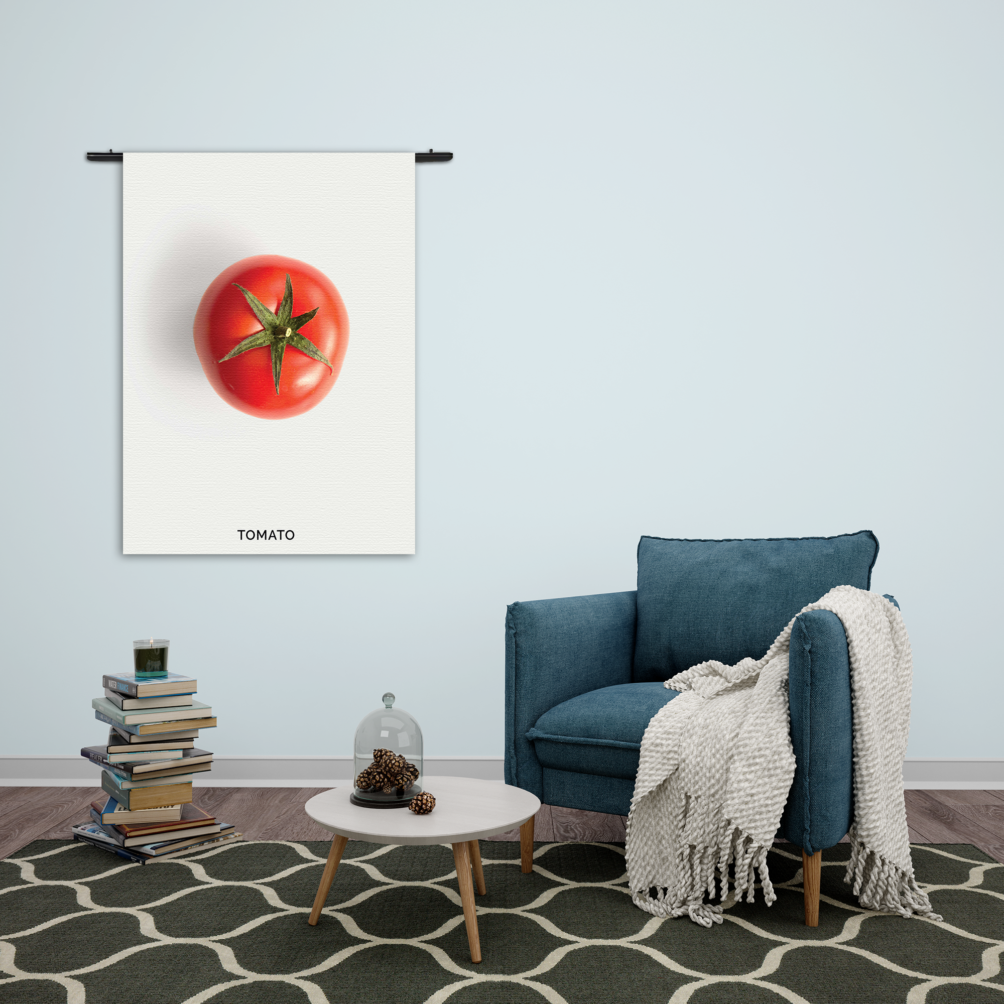 Wandkleed Tomato Rechthoek Verticaal Template 50 70 Verticaal Eten En Drinken 12 2