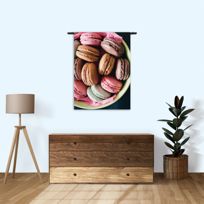 Wandkleed Macarons 02 Rechthoek Verticaal Template 50 70 Verticaal Eten En Drinken 19 1