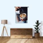 Wandkleed Koffie Love Rechthoek Verticaal Template 50 70 Verticaal Eten En Drinken 20 1