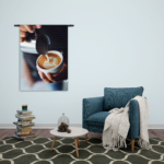 Wandkleed Koffie Love Rechthoek Verticaal Template 50 70 Verticaal Eten En Drinken 20 2