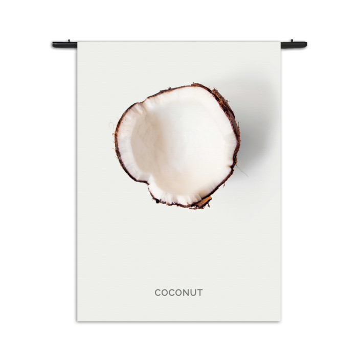 Wandkleed Coconut Rechthoek Verticaal