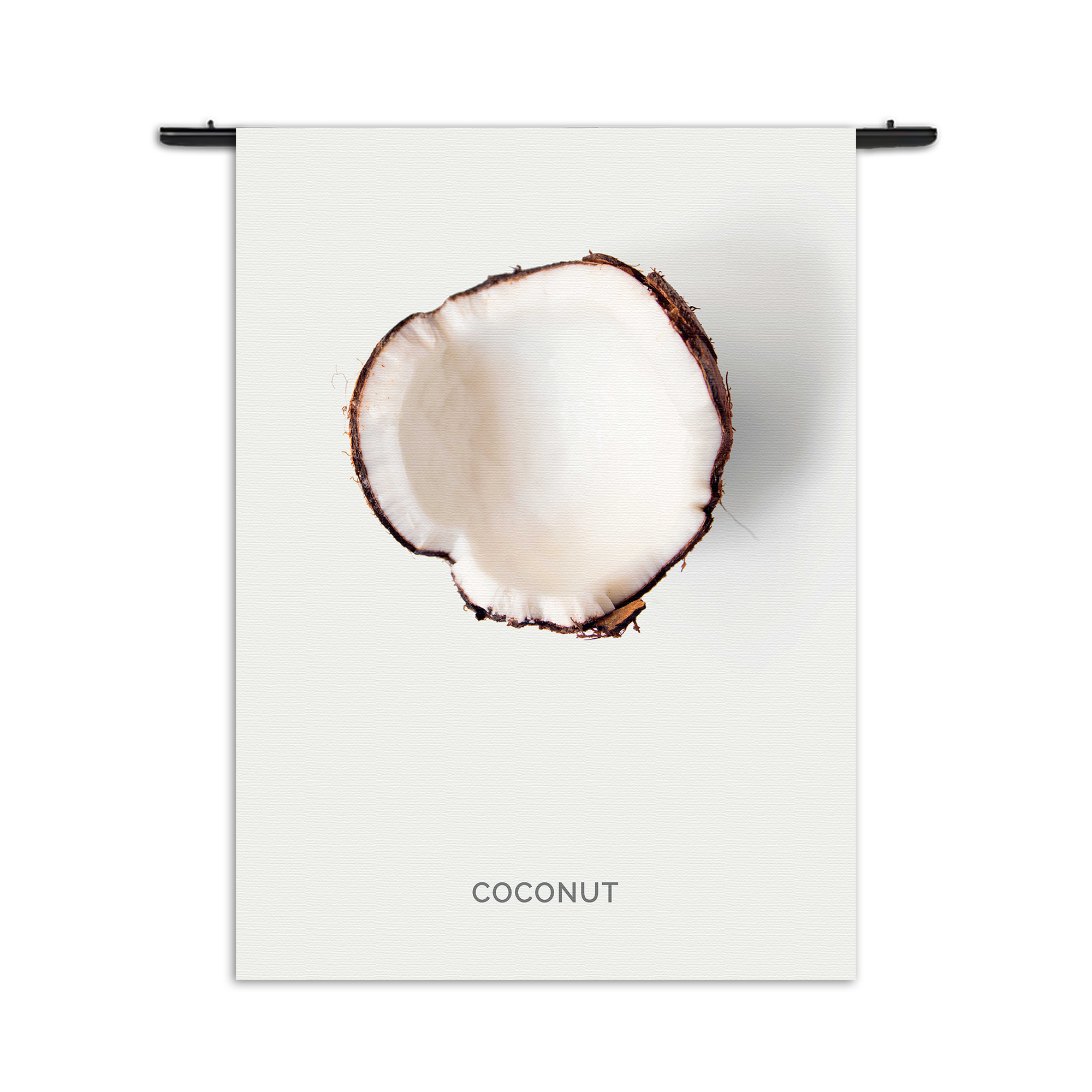 Wandkleed Coconut Rechthoek Verticaal