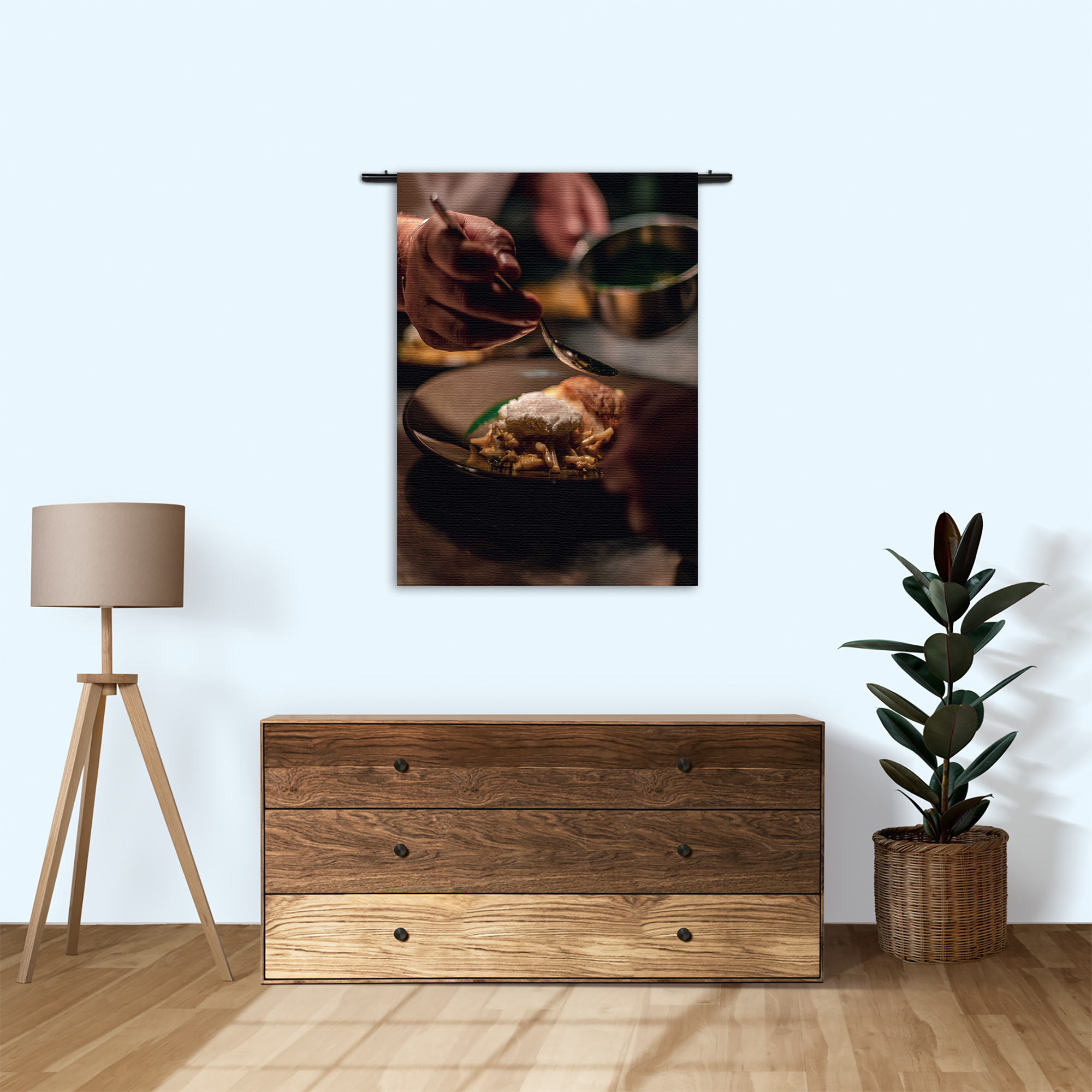 Wandkleed Cheef Kok Rechthoek Verticaal Template 50 70 Verticaal Eten En Drinken 30 1