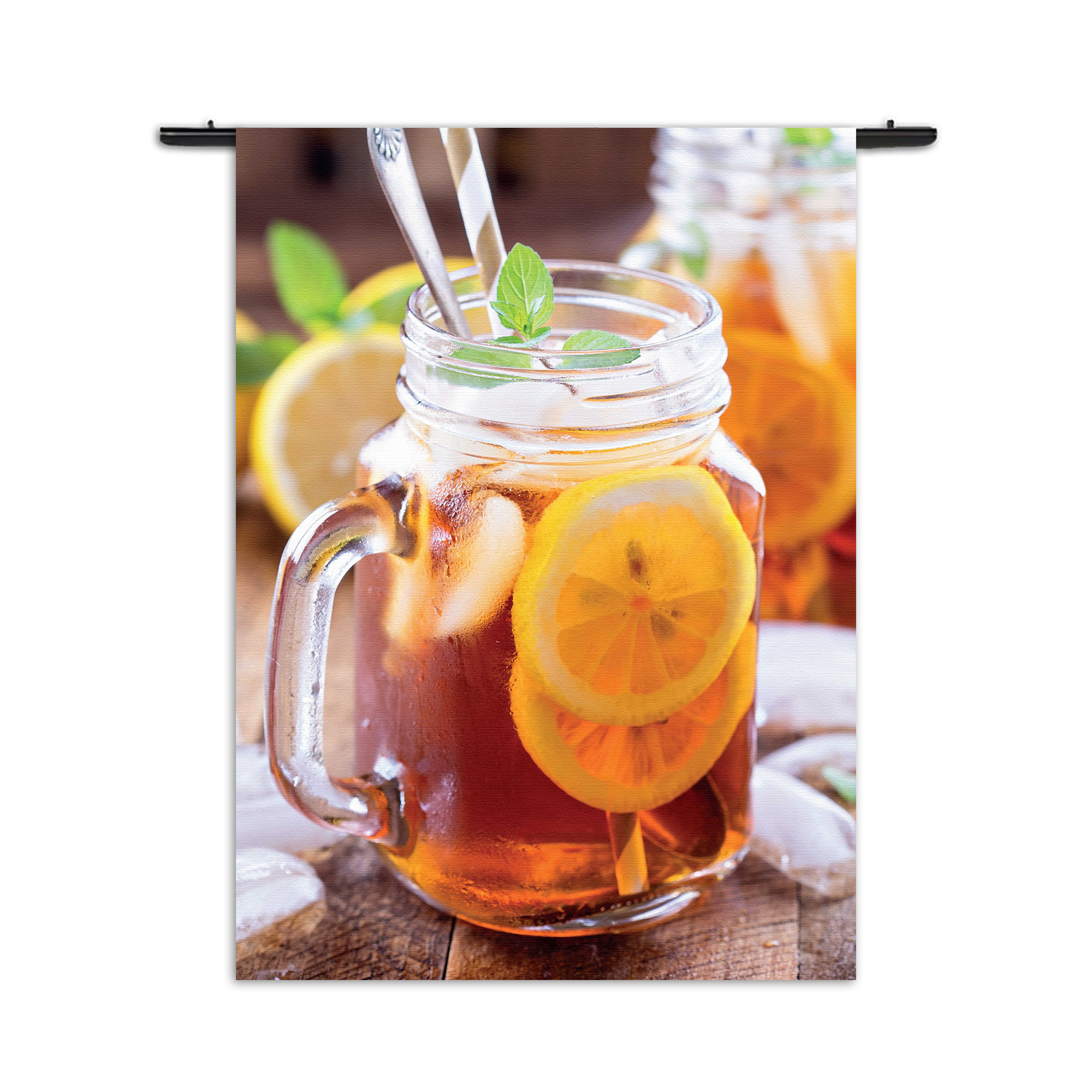 Wandkleed Home Made Lemonade Rechthoek Verticaal