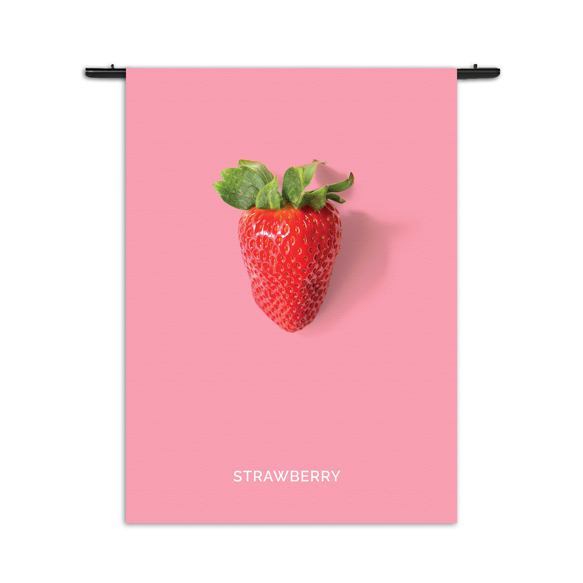 Wandkleed Strawberry Rechthoek Verticaal
