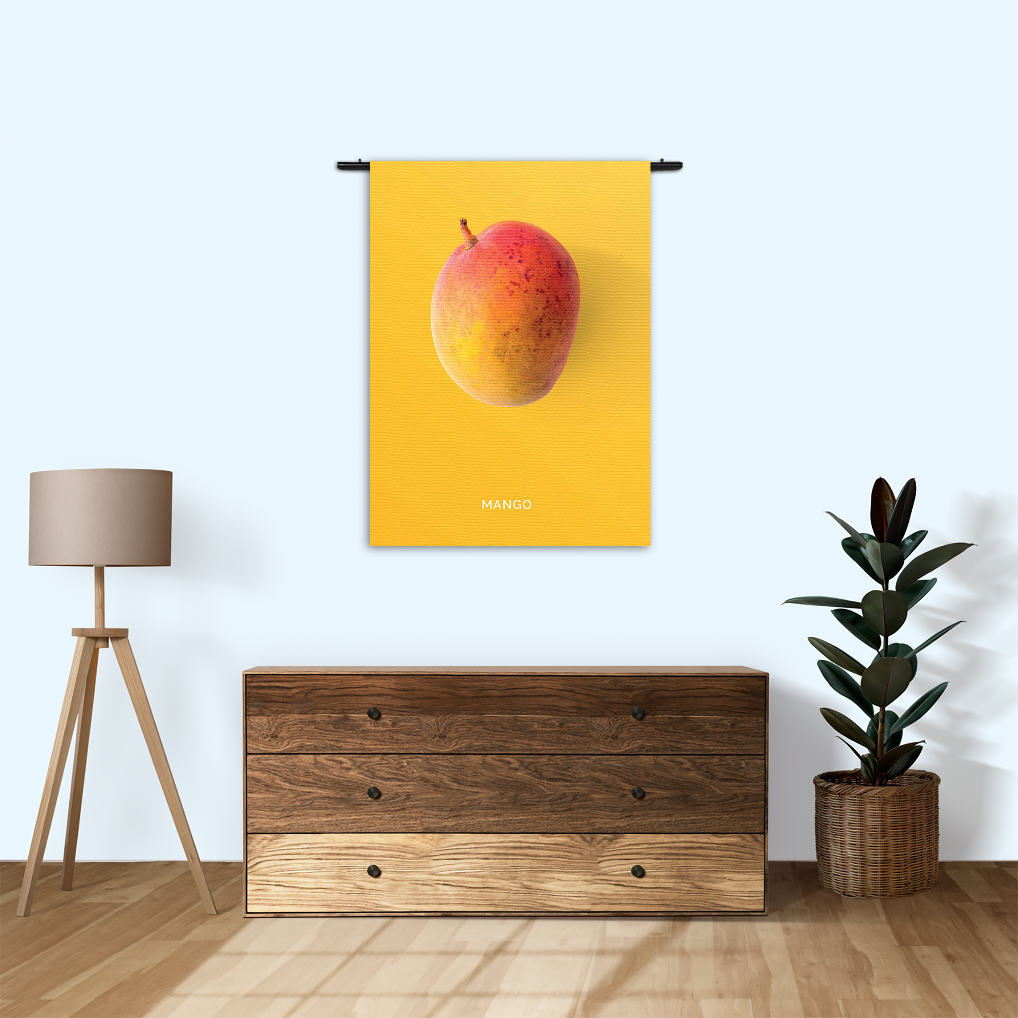 Wandkleed Mango Rechthoek Verticaal Template 50 70 Verticaal Eten En Drinken 6 1