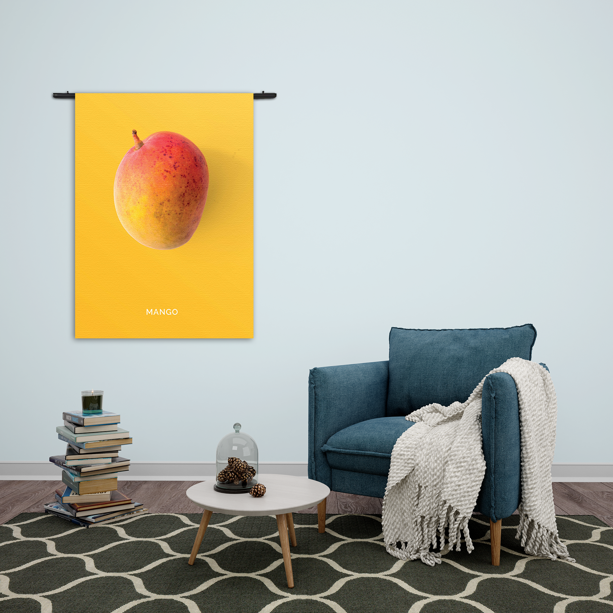 Wandkleed Mango Rechthoek Verticaal Template 50 70 Verticaal Eten En Drinken 6 2