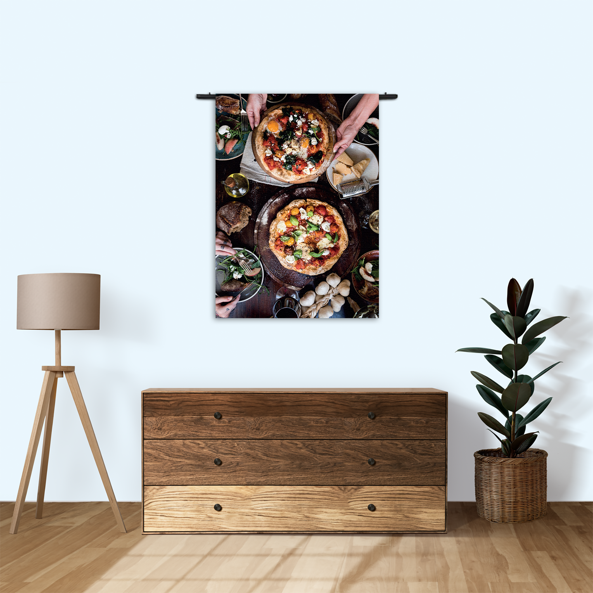 Wandkleed Italiaans Restaurant Rechthoek Verticaal Template 50 70 Verticaal Eten En Drinken 60 1