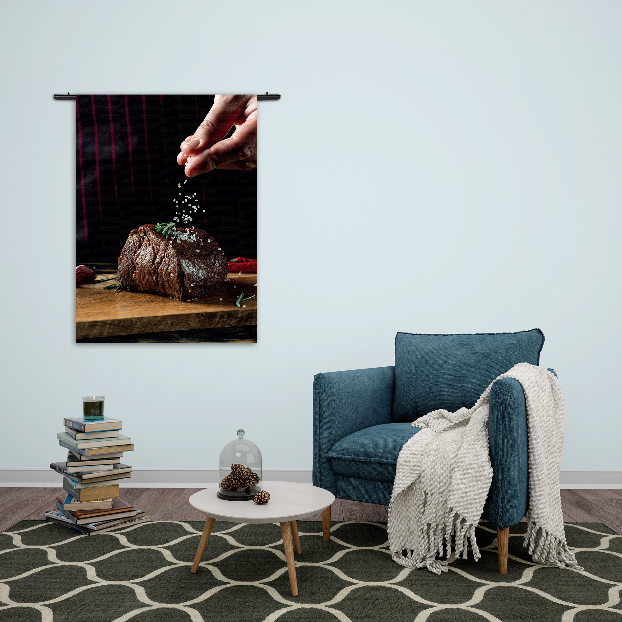 Wandkleed Home Made Beef Rechthoek Verticaal Template 50 70 Verticaal Eten En Drinken 66 2