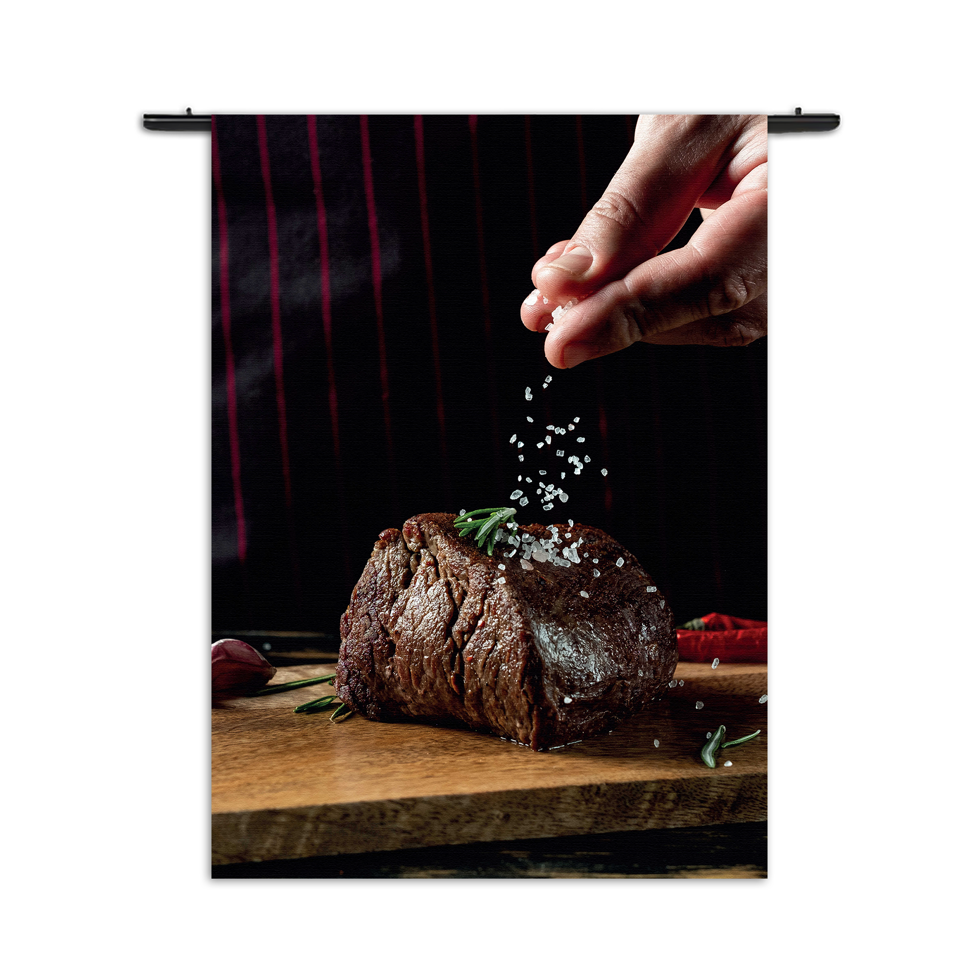 Wandkleed Home Made Beef Rechthoek Verticaal