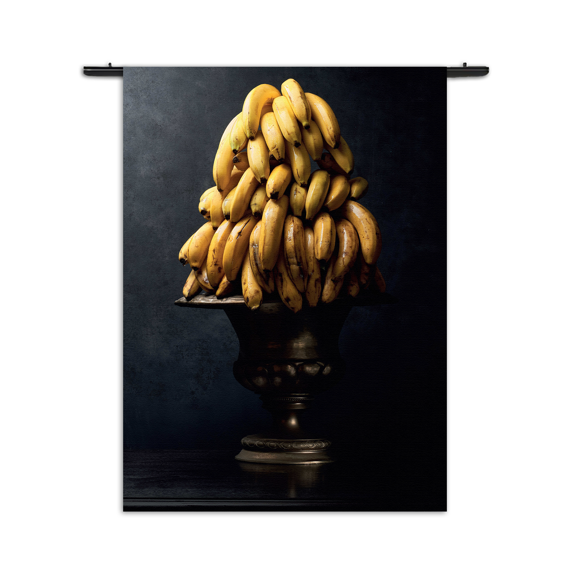 Wandkleed Tros Bananen Schaal Rechthoek Verticaal