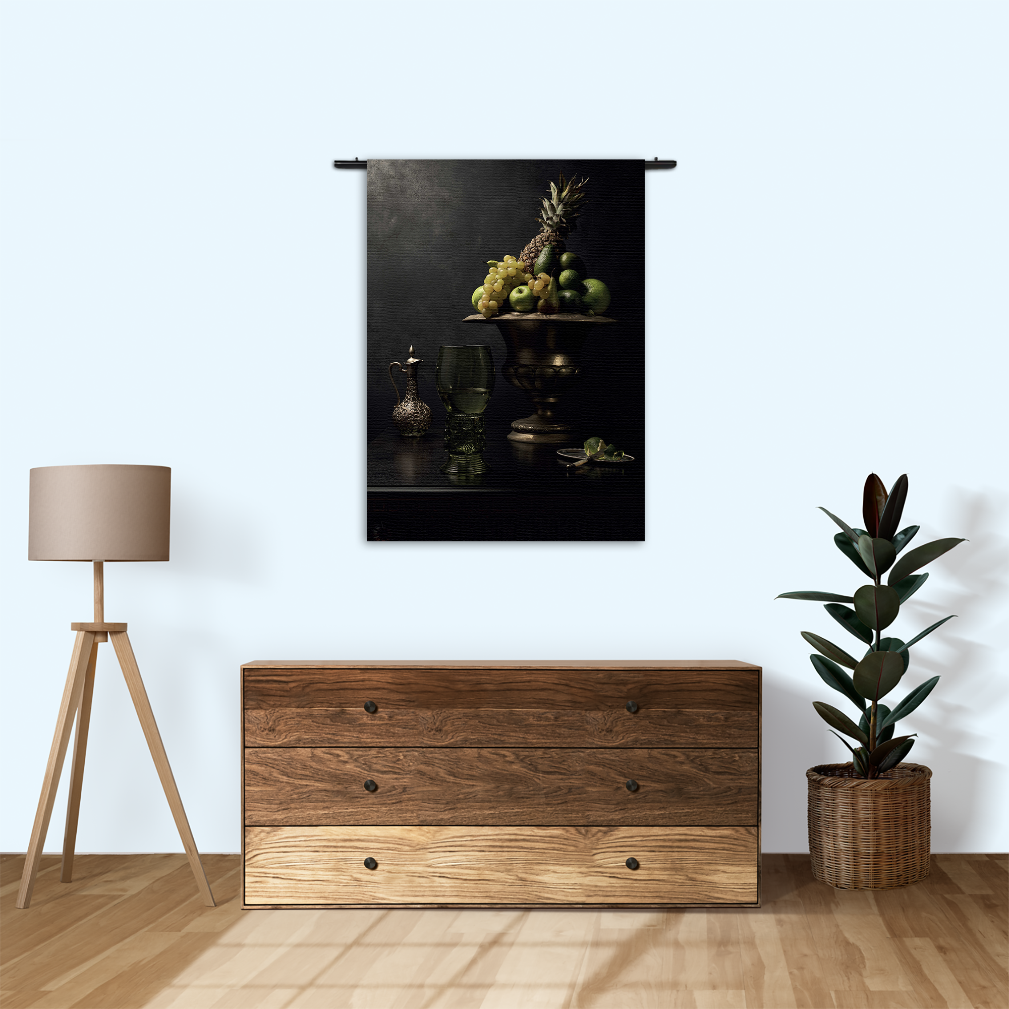 Wandkleed Fruit Schaal 02 Rechthoek Verticaal Template 50 70 Verticaal Eten En Drinken 75 1